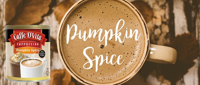 pumpkin spice, cappuccino